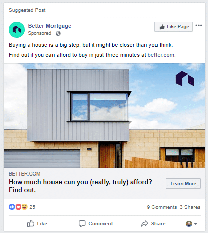 Better-Mortgage-on-Facebook-Feed