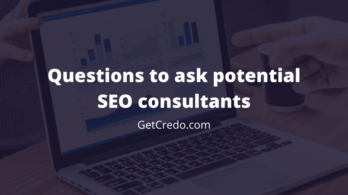 seo consultant questions