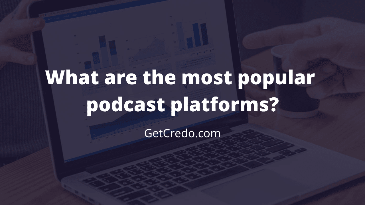 What are the most popular podcasting platforms in 2021? Credo