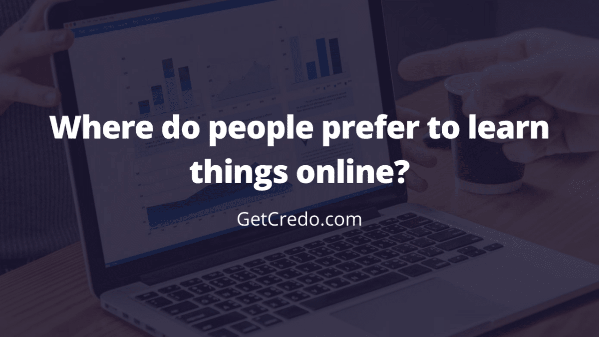 where do people prefer to learn online