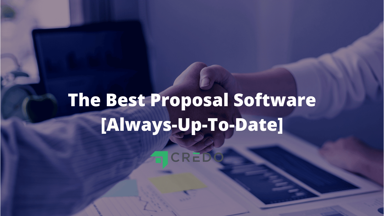 best proposal software getcredo